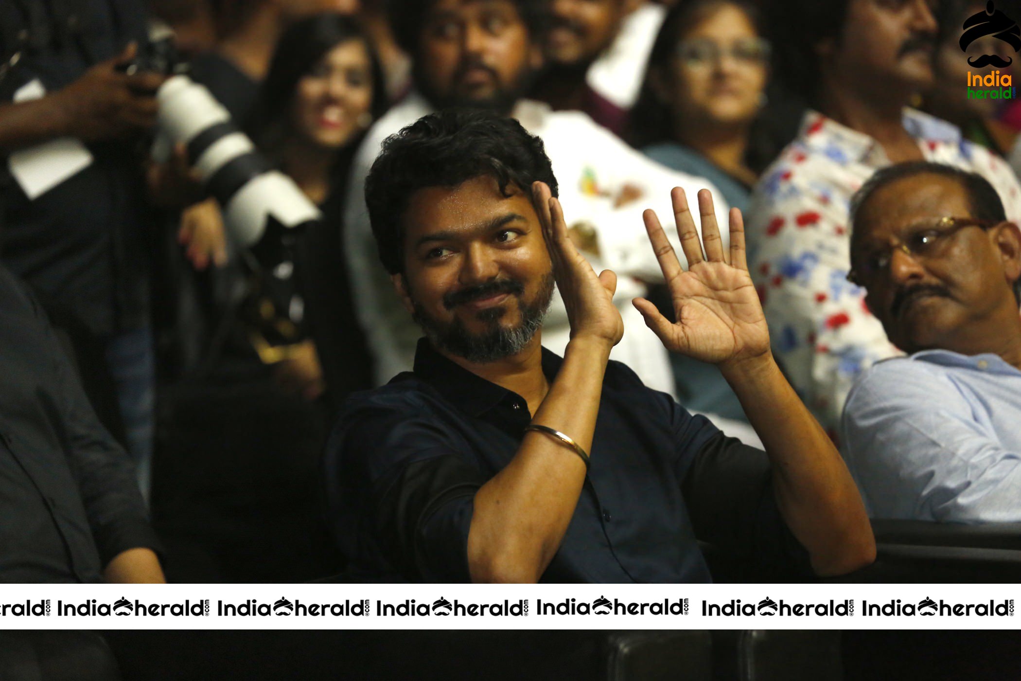 Actor Vijay HD Stills From Bigil Audio Launch Set 1