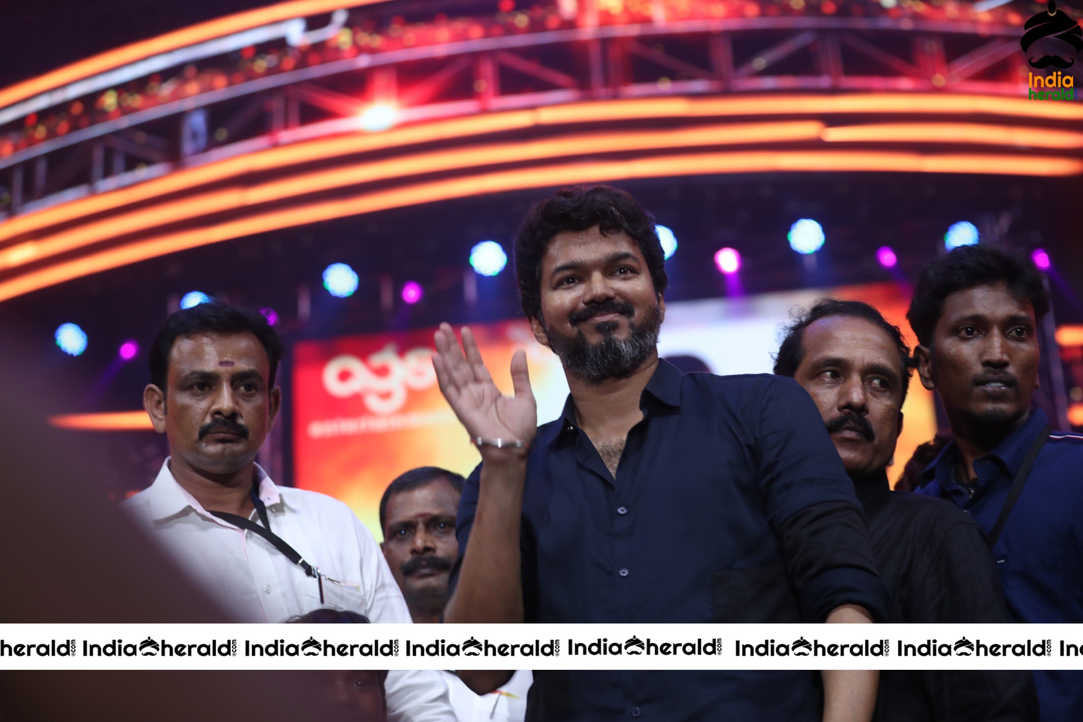Actor Vijay HD Stills From Bigil Audio Launch Set 1