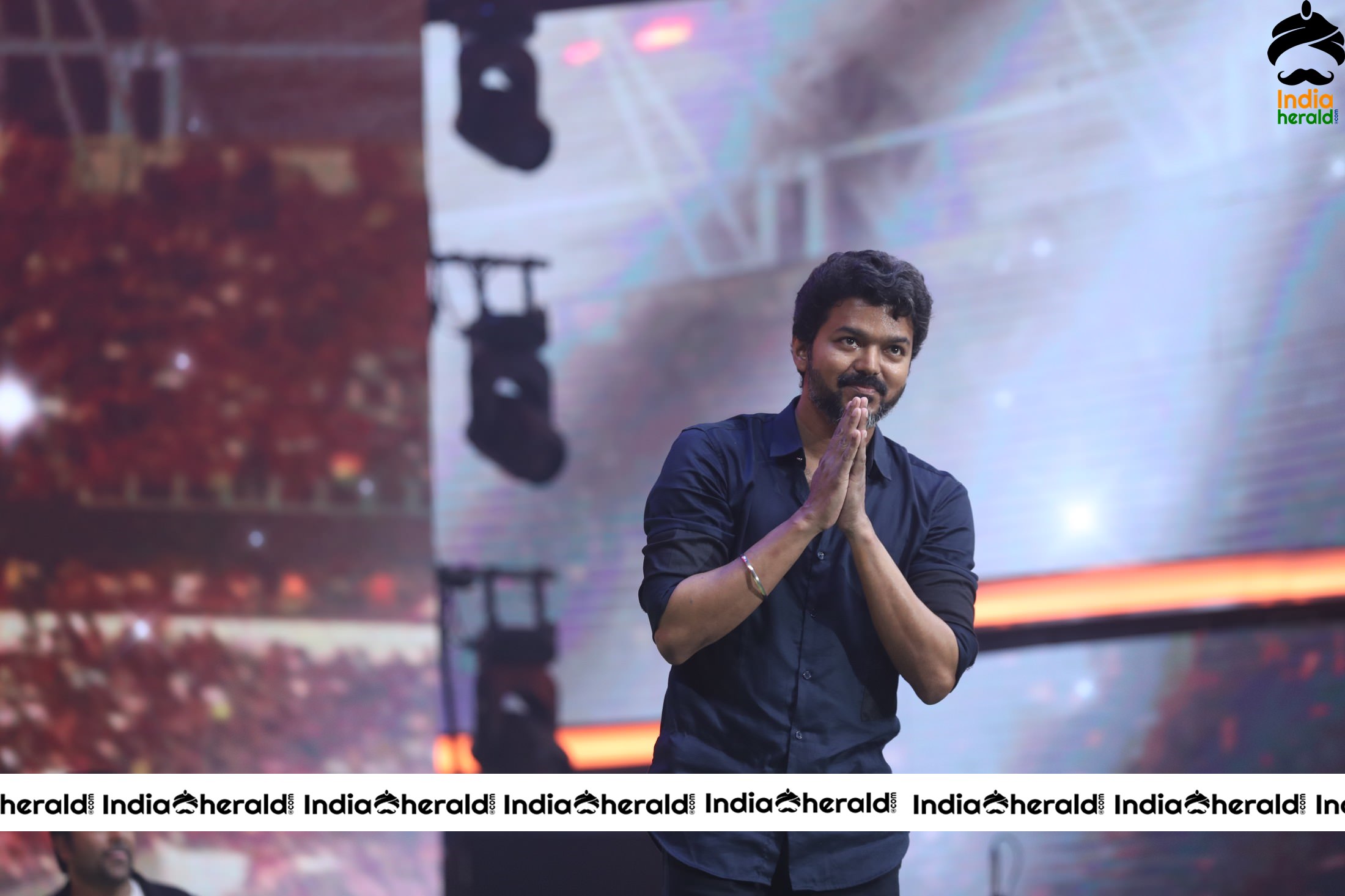 Actor Vijay HD Stills From Bigil Audio Launch Set 1