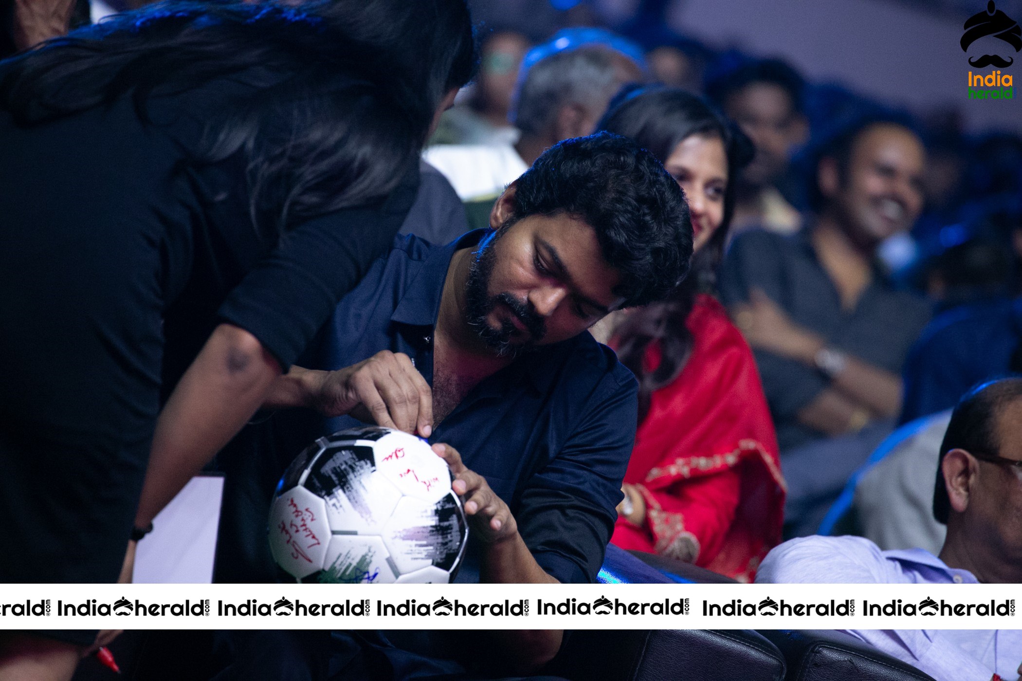 Actor Vijay HD Stills From Bigil Audio Launch Set 1