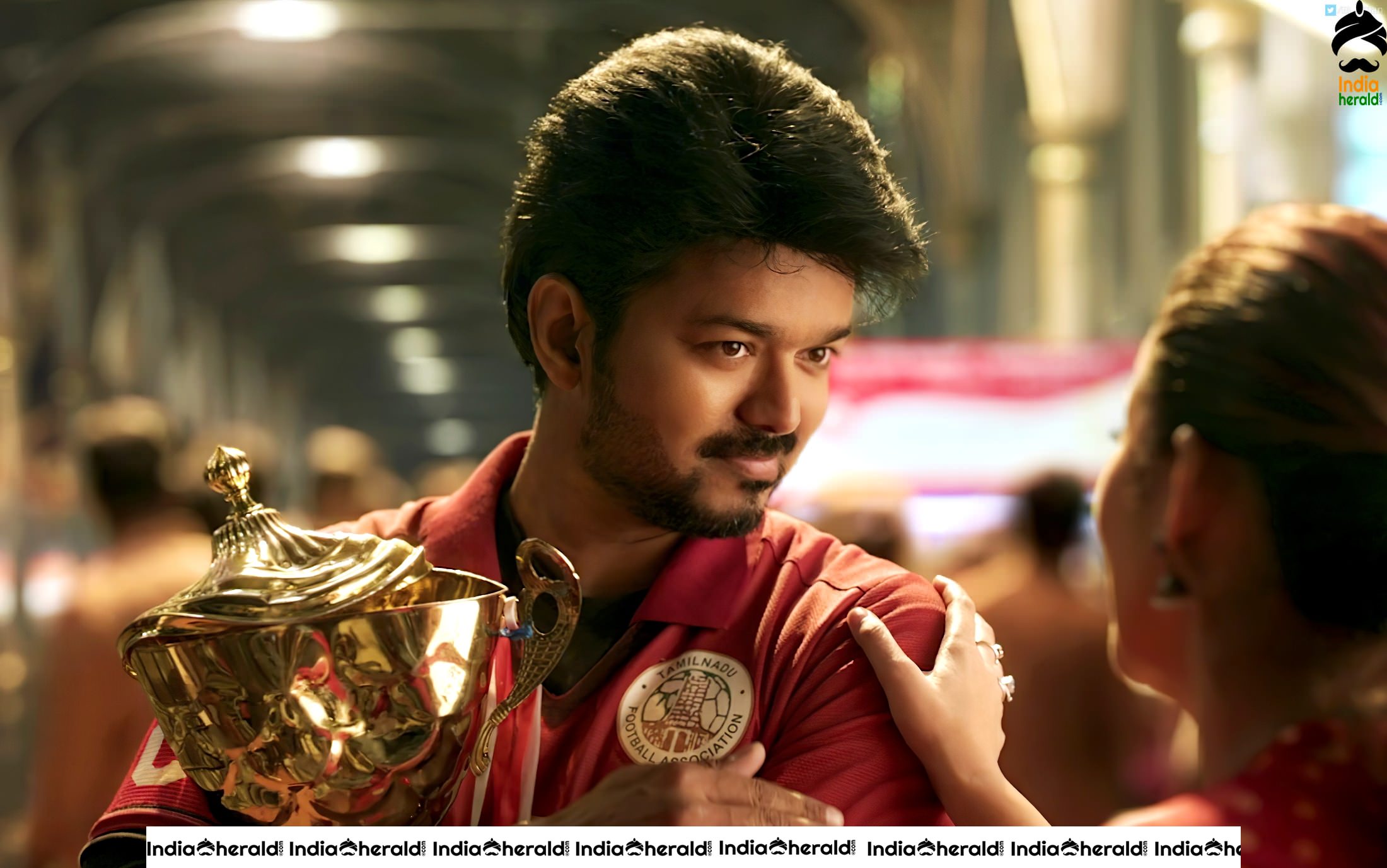 Actor Vijay in Various Getups from Bigil Set 1