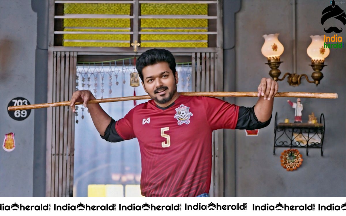 Actor Vijay in Various Getups from Bigil Set 1