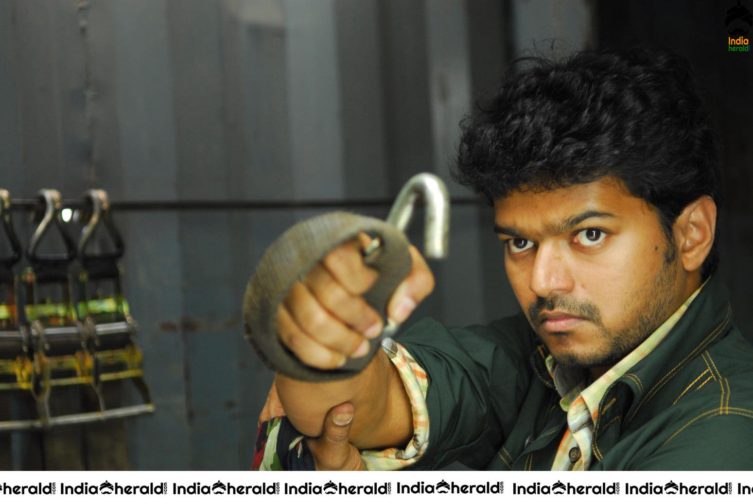 Actor Vijay Rare Photos with Asin while shooting and also On the Screen Set 2