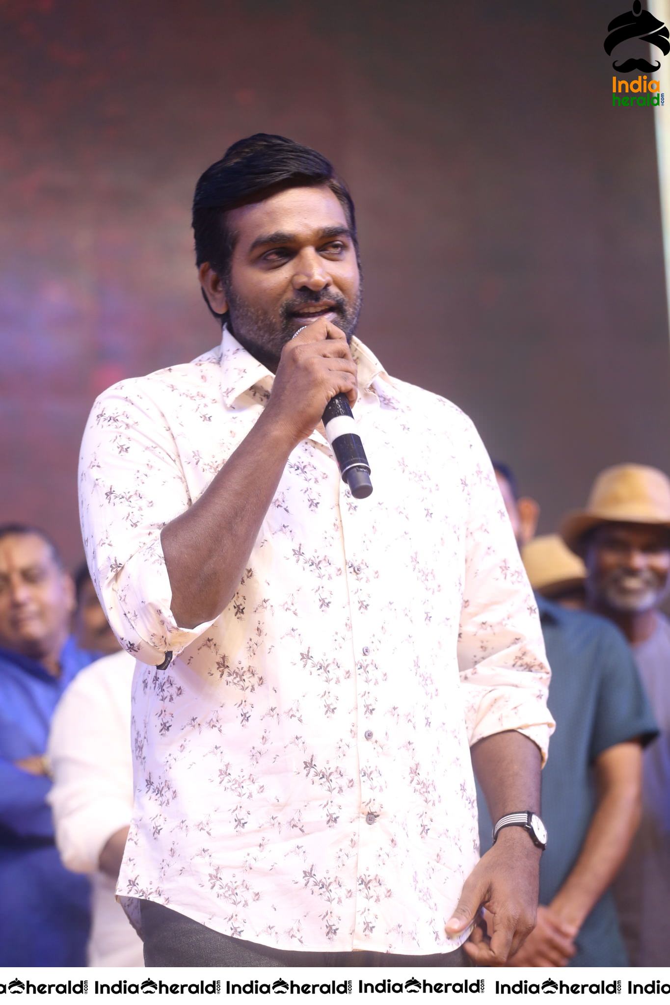 Actor Vijay Sethupathi Photos From Sye Raa Pre Release Event Set 2
