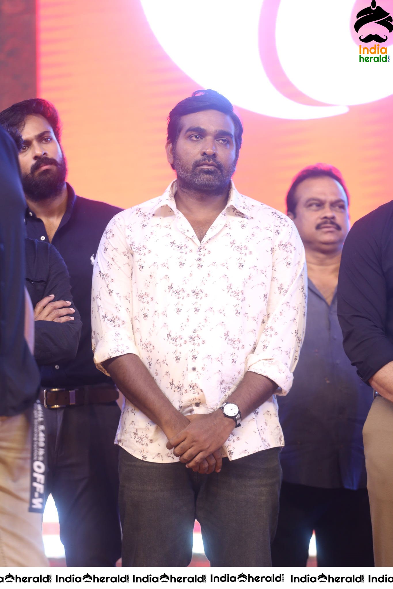 Actor Vijay Sethupathi Photos From Sye Raa Pre Release Event Set 2