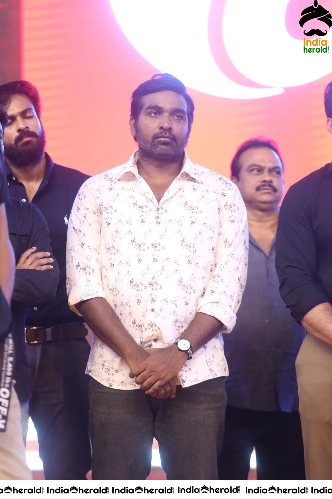 Actor Vijay Sethupathi Photos From Sye Raa Pre Release Event Set 2