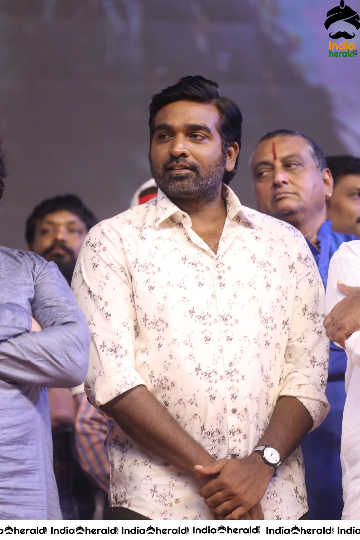 Actor Vijay Sethupathi Photos From Sye Raa Pre Release Event Set 2