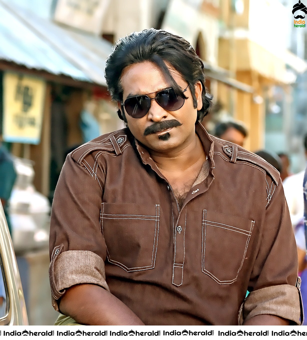 Actor Vijay Sethupathi unseen photos from Jungaa Set 2