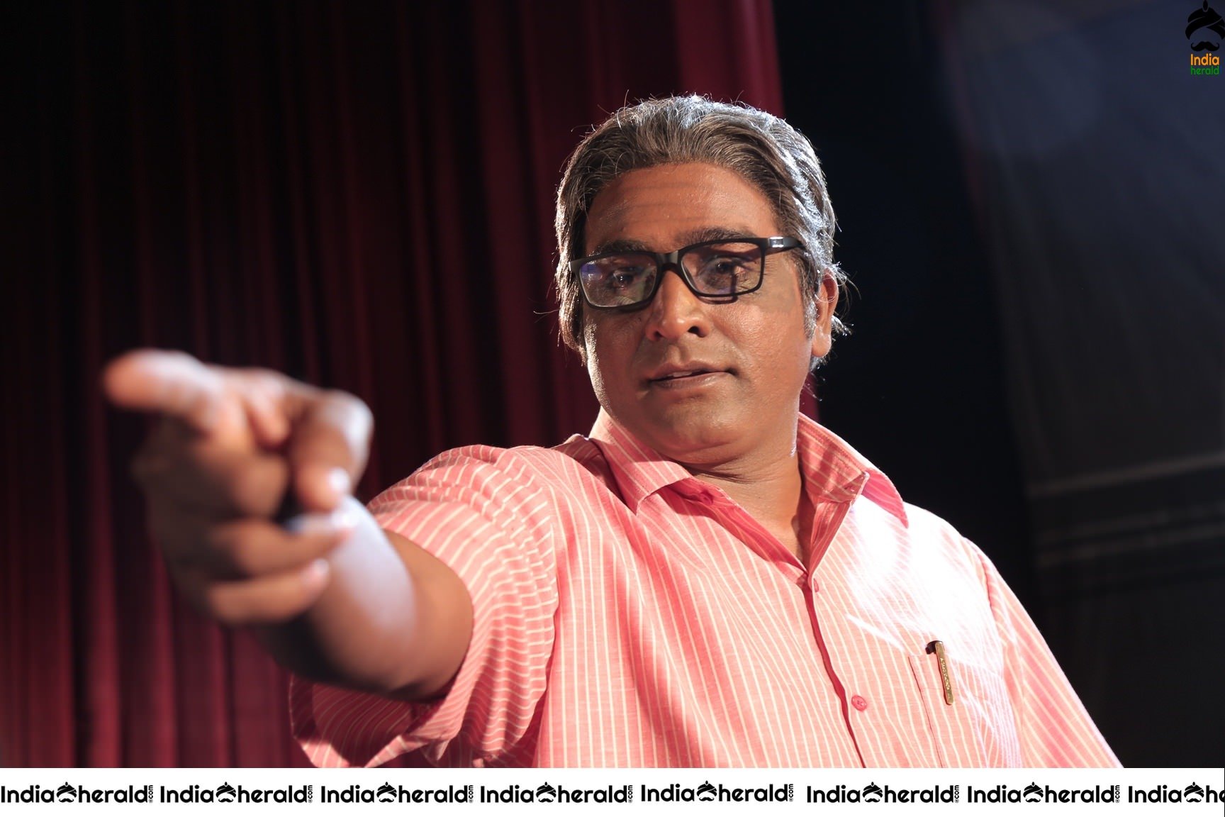 Actor Vijay Sethupathy Photos in a Old Man Getup