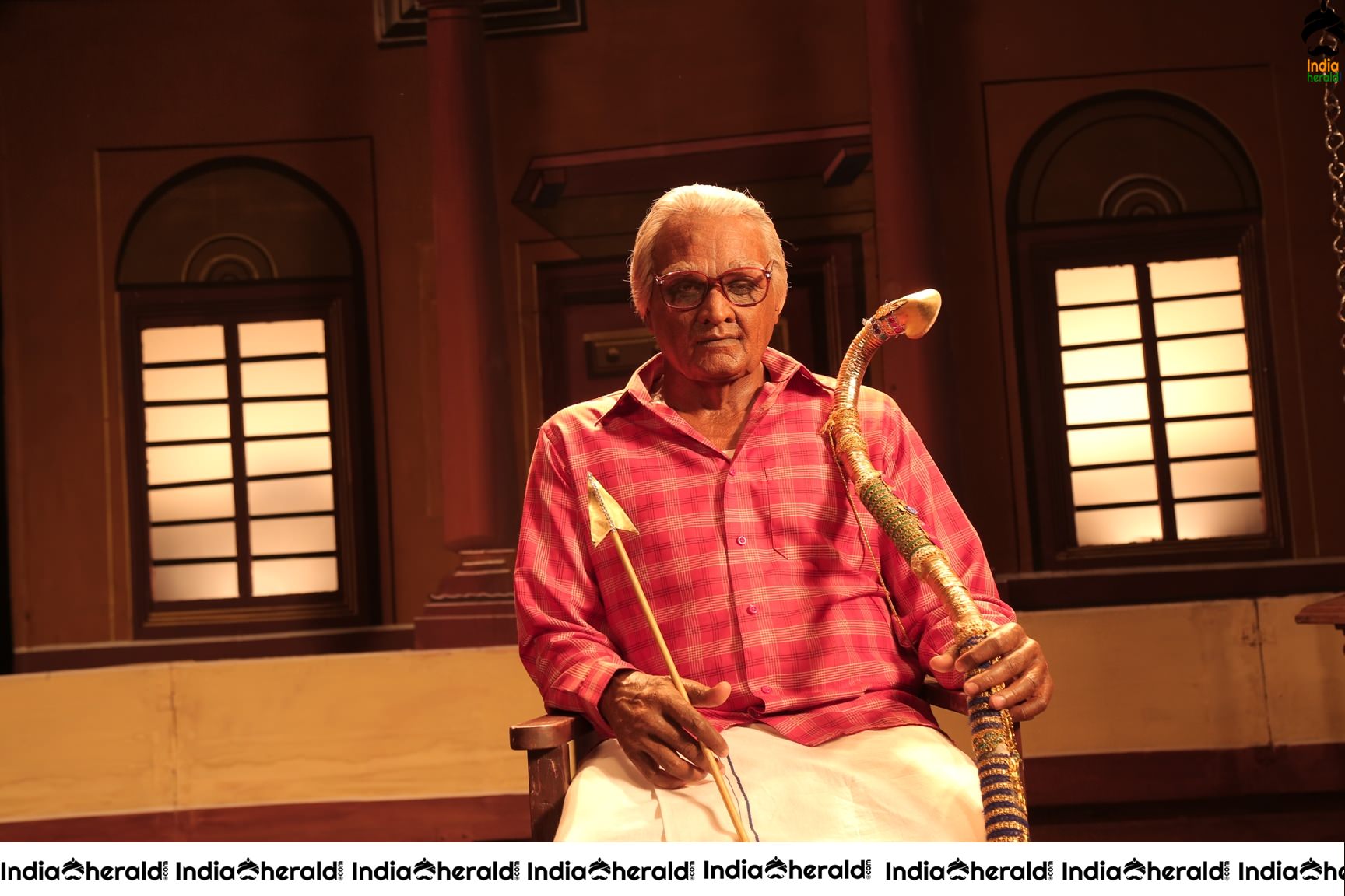 Actor Vijay Sethupathy Photos in a Old Man Getup