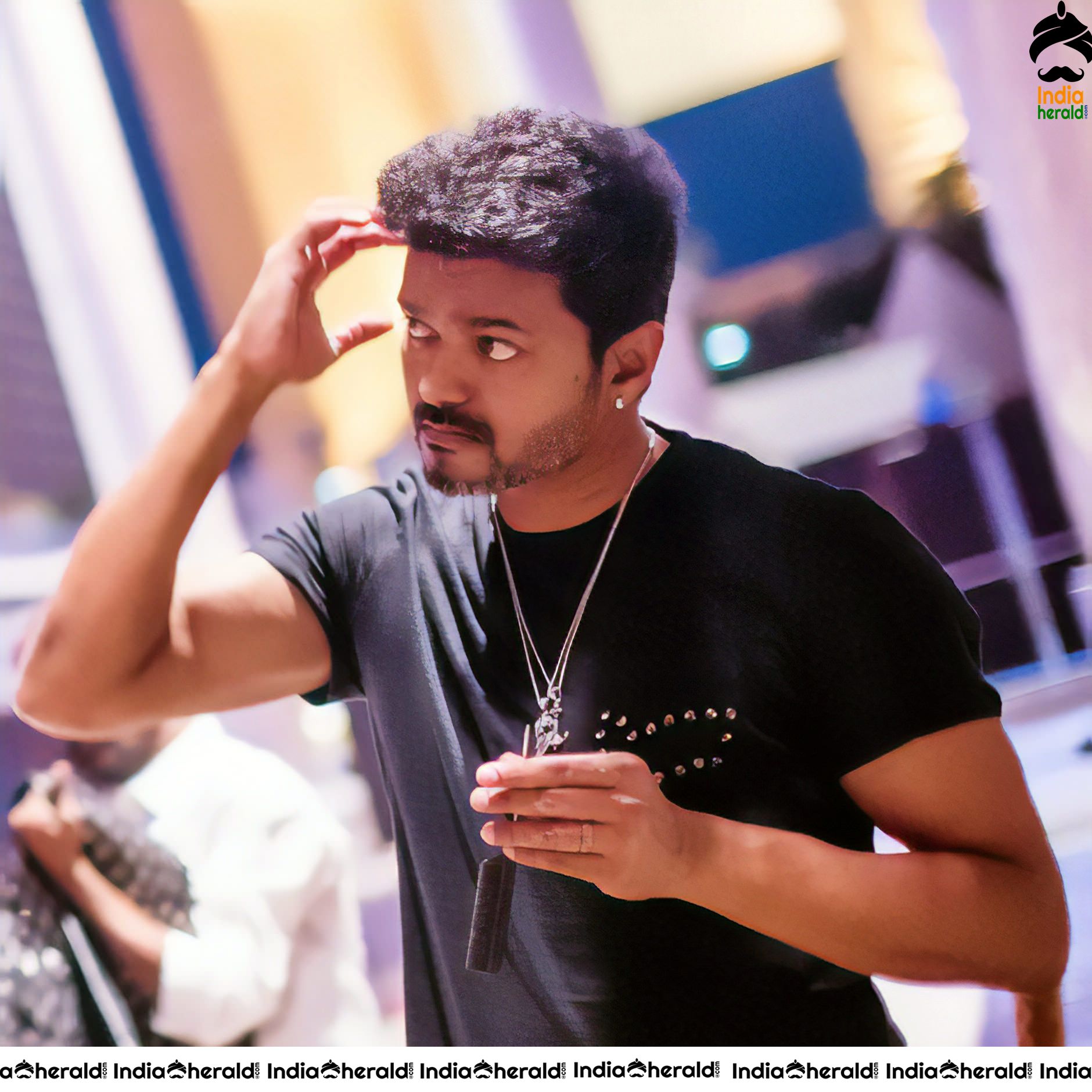 Actor Vijay Unseen Photos Collection from AR Murugadoss movie Set 6