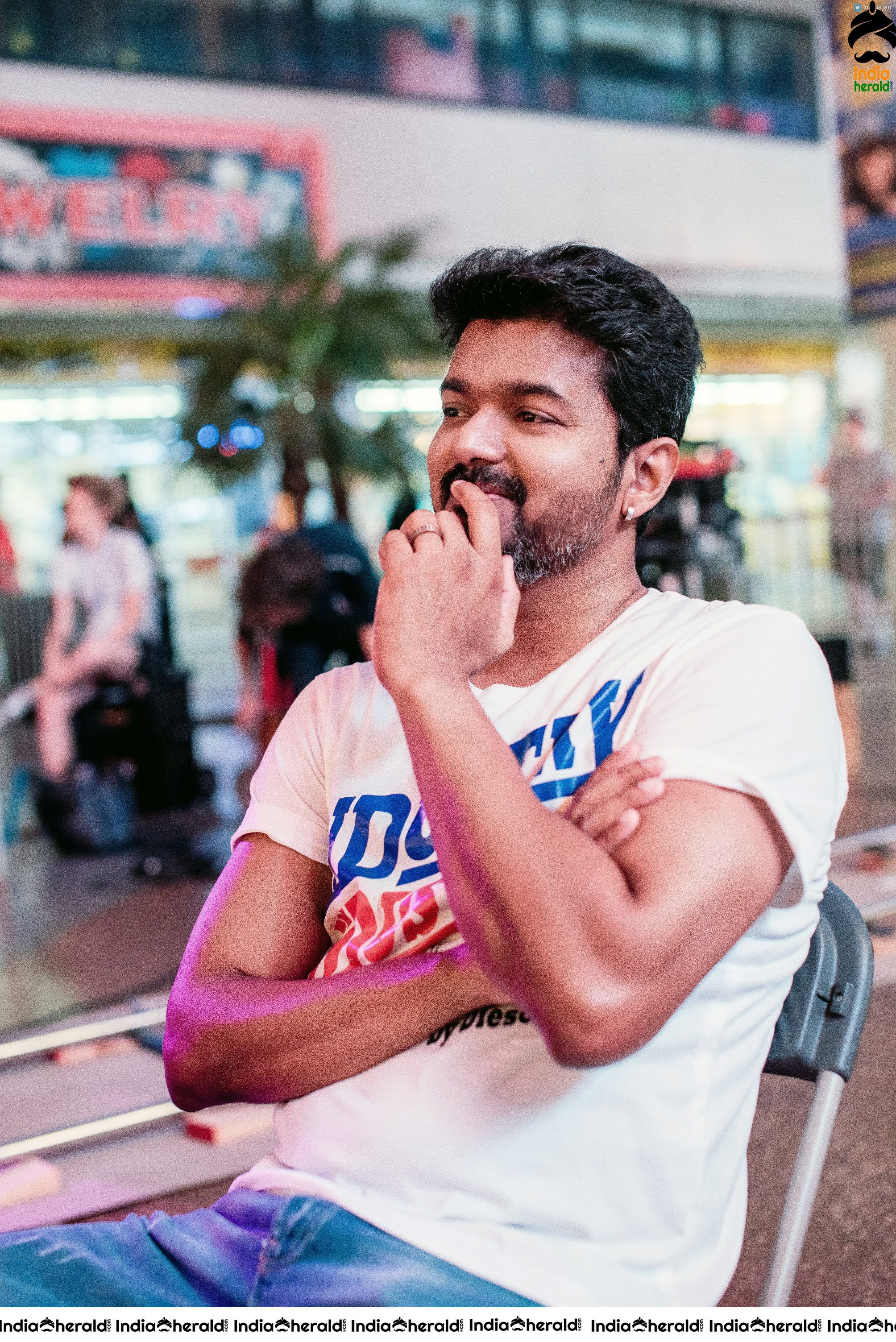 Actor Vijay Unseen Photos Collection from AR Murugadoss movie Set 7