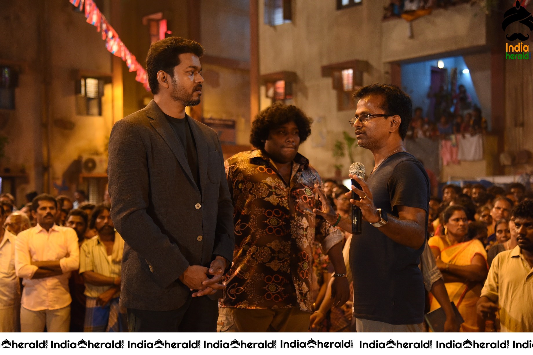 Actor Vijay Unseen Photos Collection from AR Murugadoss movie Set 7