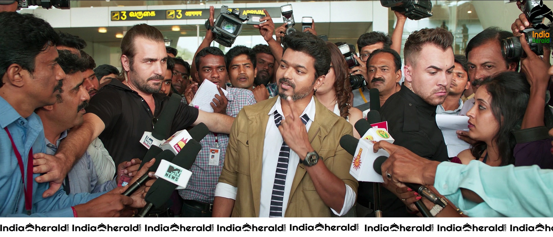 Actor Vijay Unseen Rare Photos from Sarkar Set 2