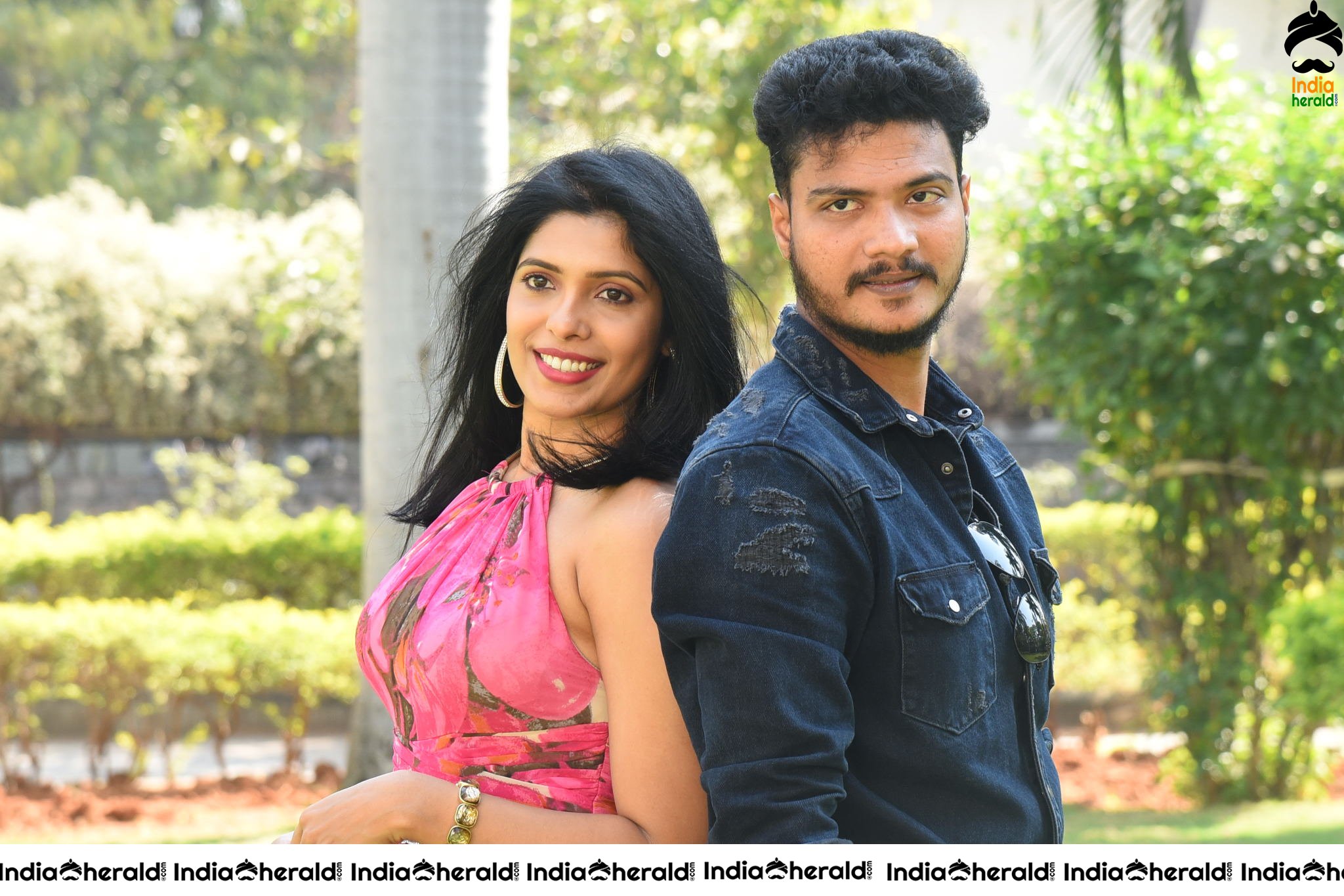 Actor Vikram Shiva Photoshoot with female lead Pragathi Yadhati