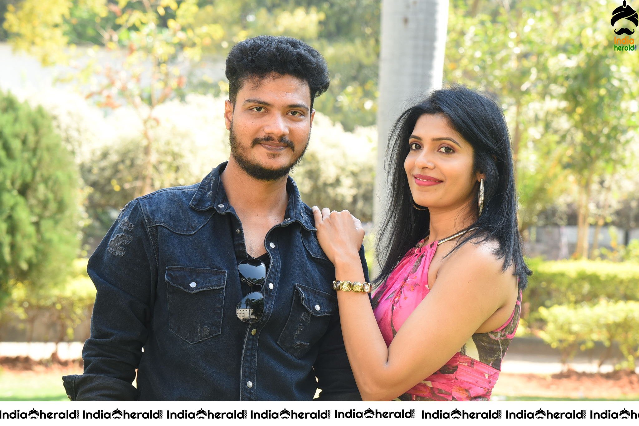Actor Vikram Shiva Photoshoot with female lead Pragathi Yadhati