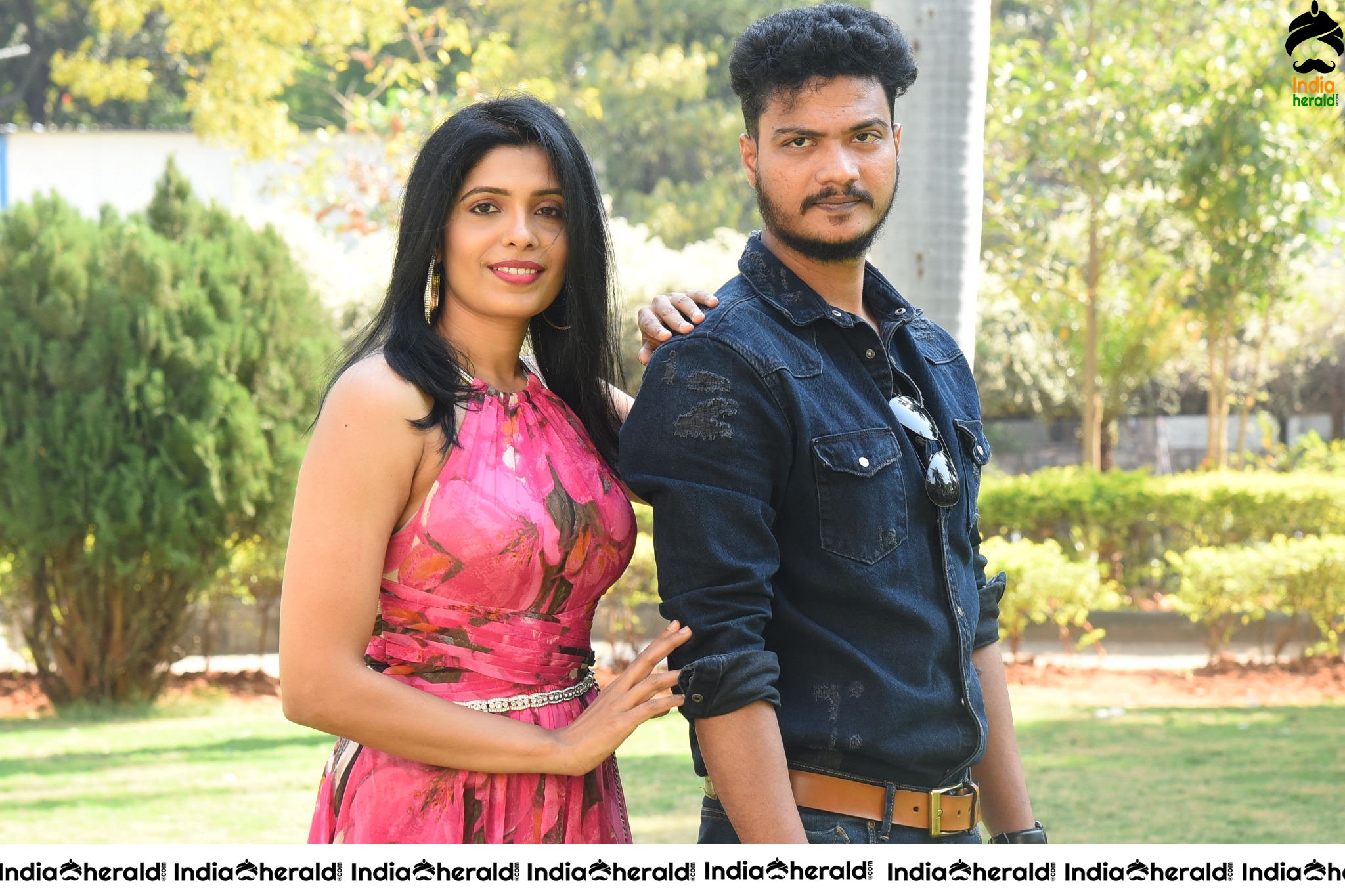 Actor Vikram Shiva Photoshoot with female lead Pragathi Yadhati