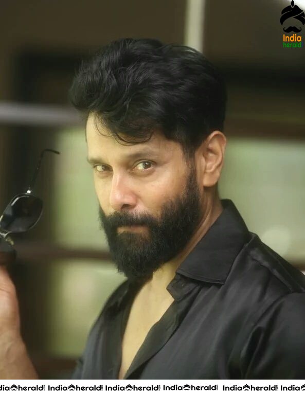 Actor Vikram Stylish Photoshoot Stills Set 1