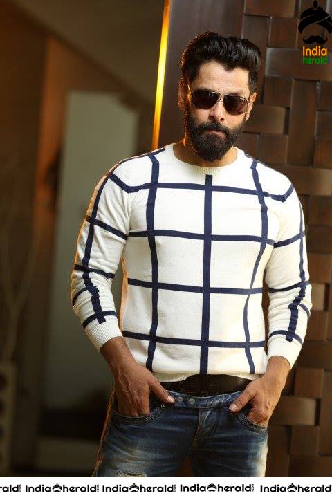 Actor Vikram Stylish Photoshoot Stills Set 1