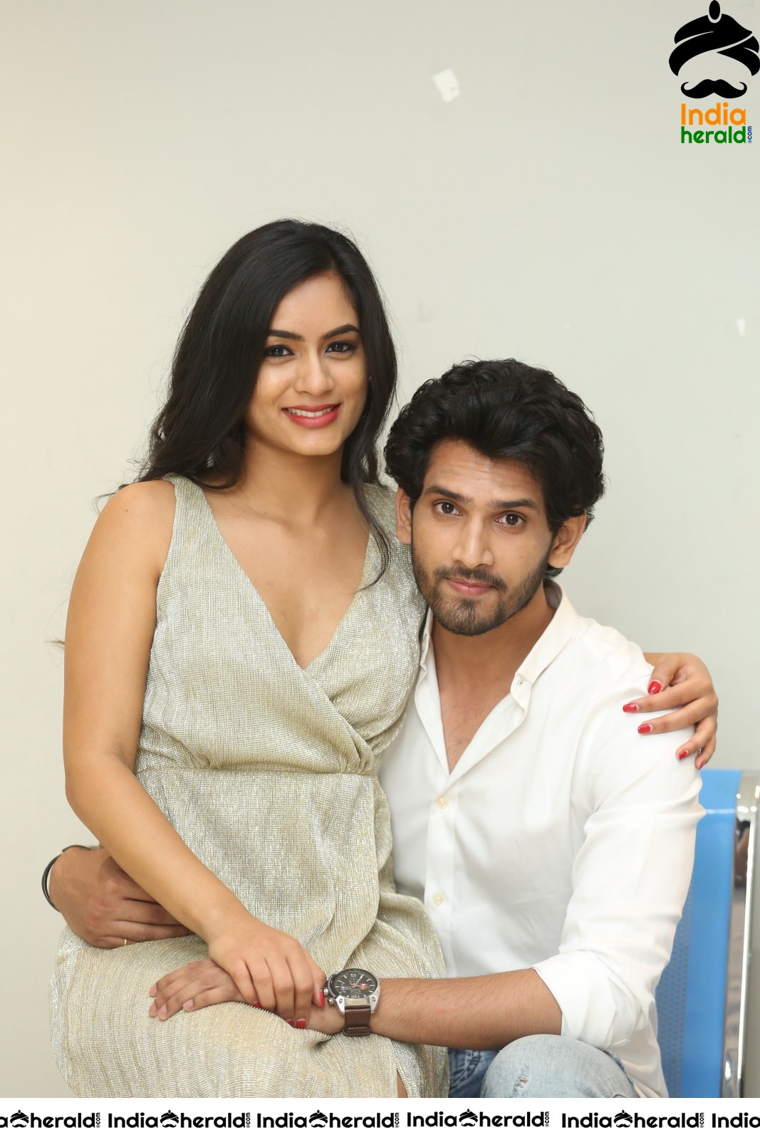 Actor Viraj Ashwin along with Neha Krishna Stills Set 2