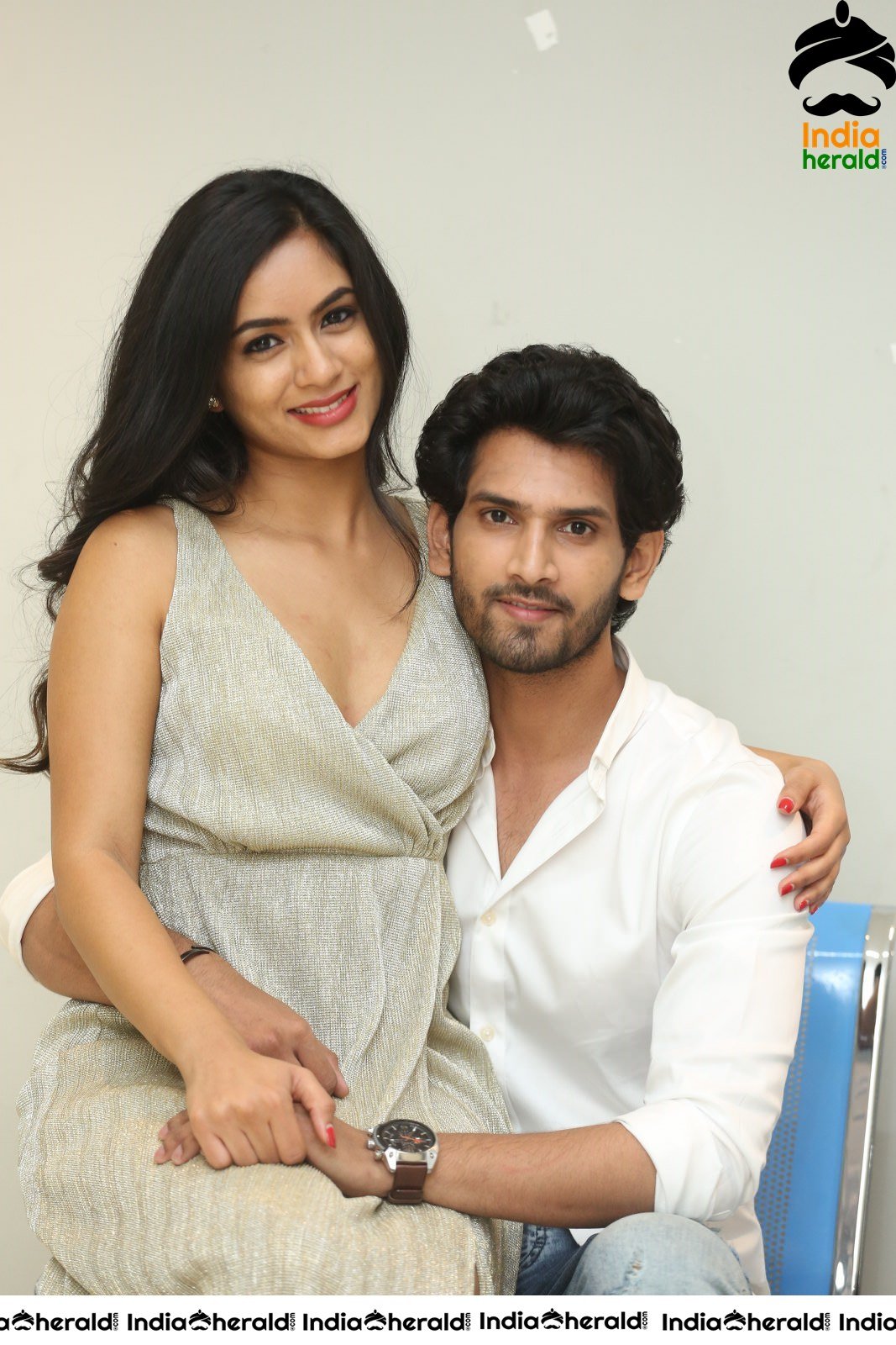 Actor Viraj Ashwin along with Neha Krishna Stills Set 2