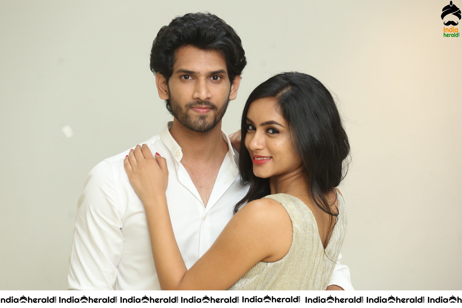 Actor Viraj Ashwin Hot Stills with the female lead Set 2