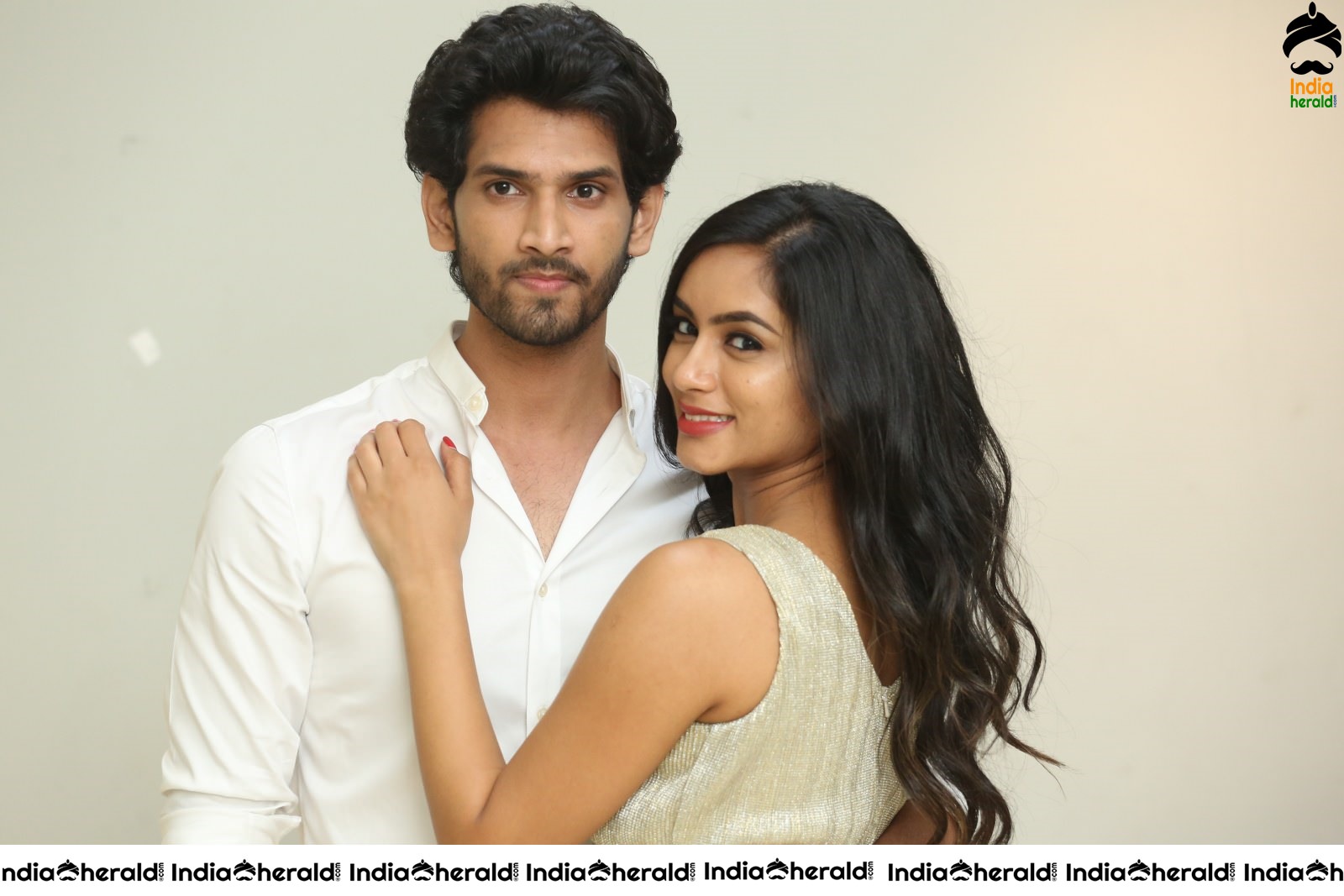 Actor Viraj Ashwin Hot Stills with the female lead Set 2