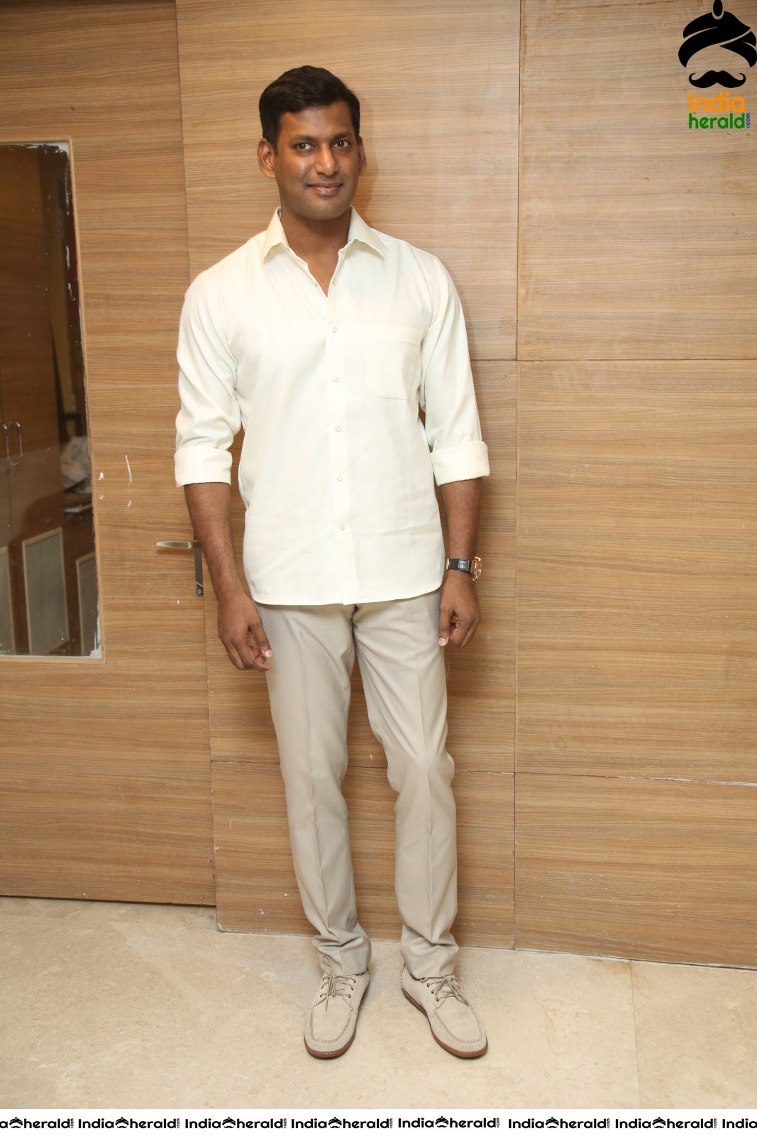 Actor Vishal Latest Stills from Action Press Meet Set 1