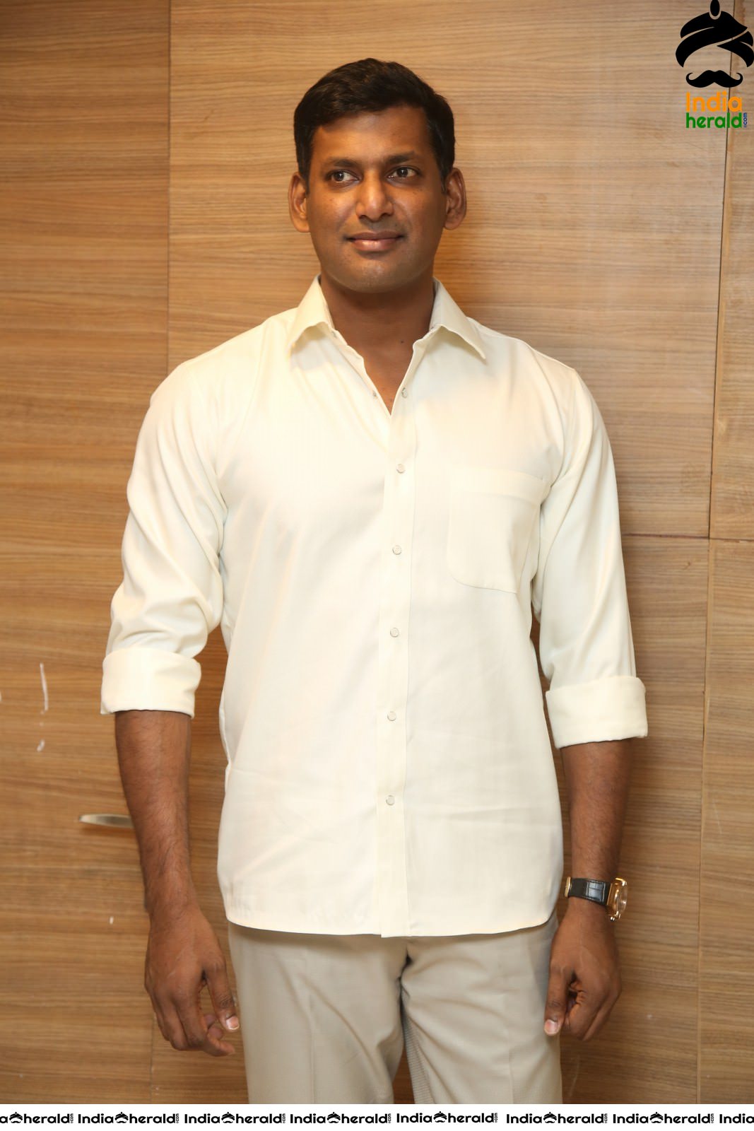 Actor Vishal Latest Stills from Action Press Meet Set 1