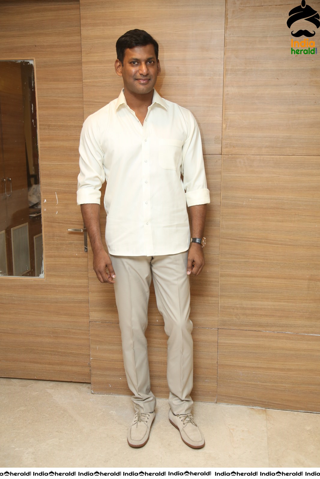 Actor Vishal Latest Stills from Action Press Meet Set 1