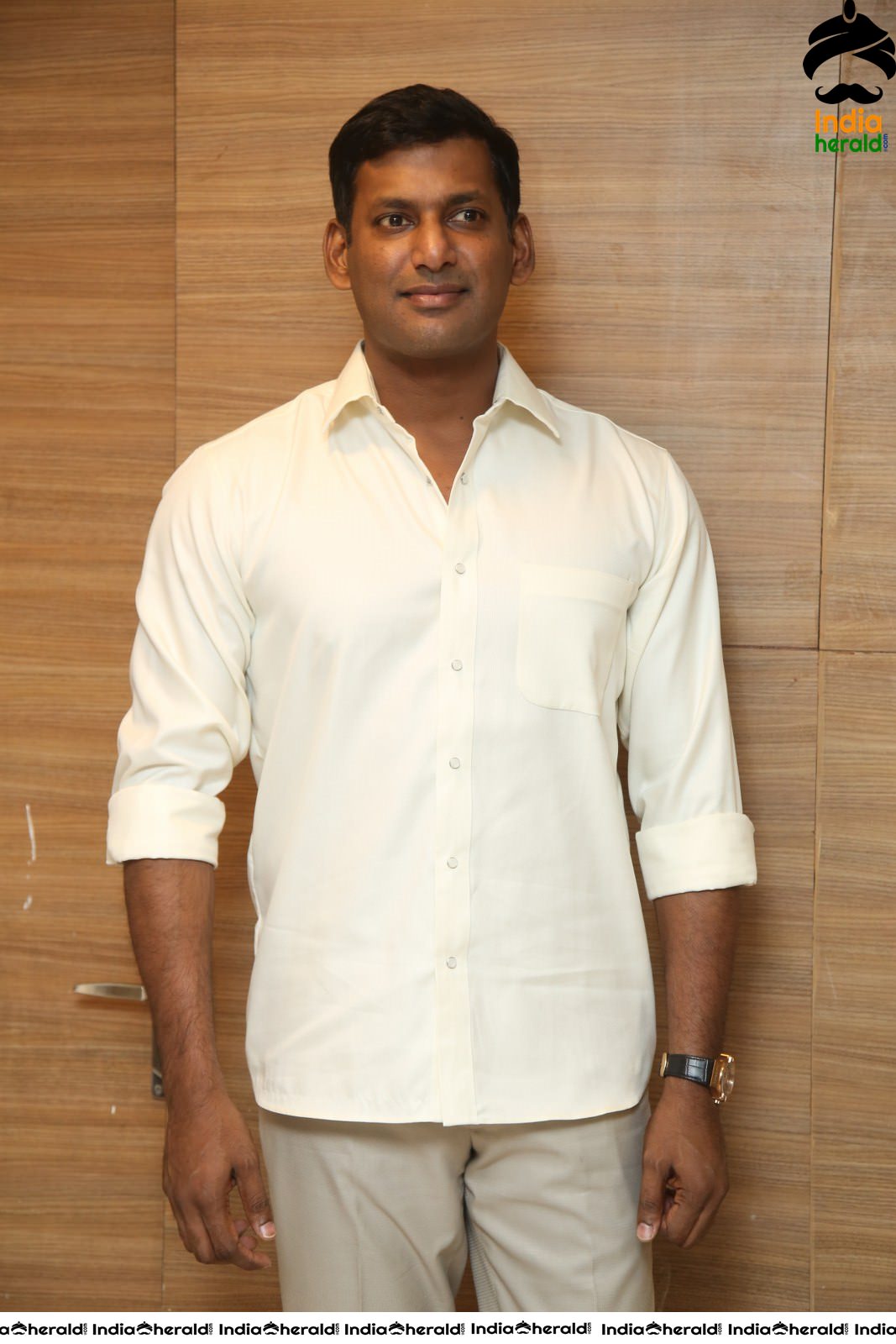 Actor Vishal Latest Stills from Action Press Meet Set 1