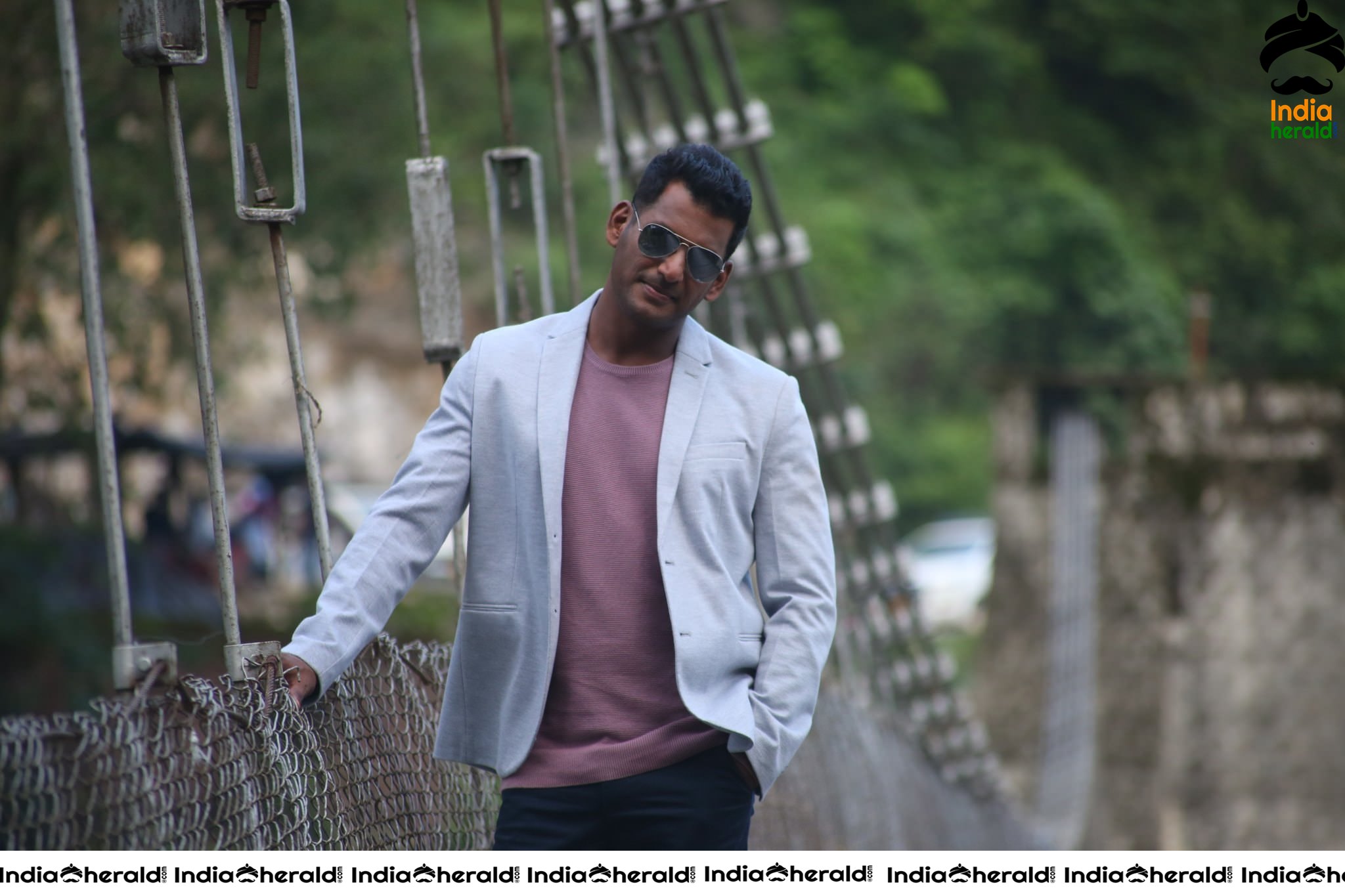Actor Vishal stills from Action Movie