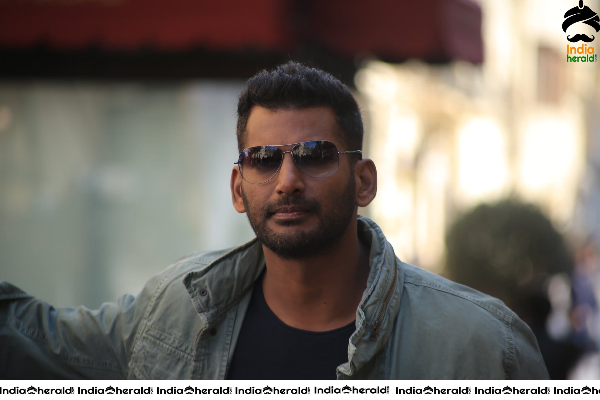 Actor Vishal stills from Action Movie