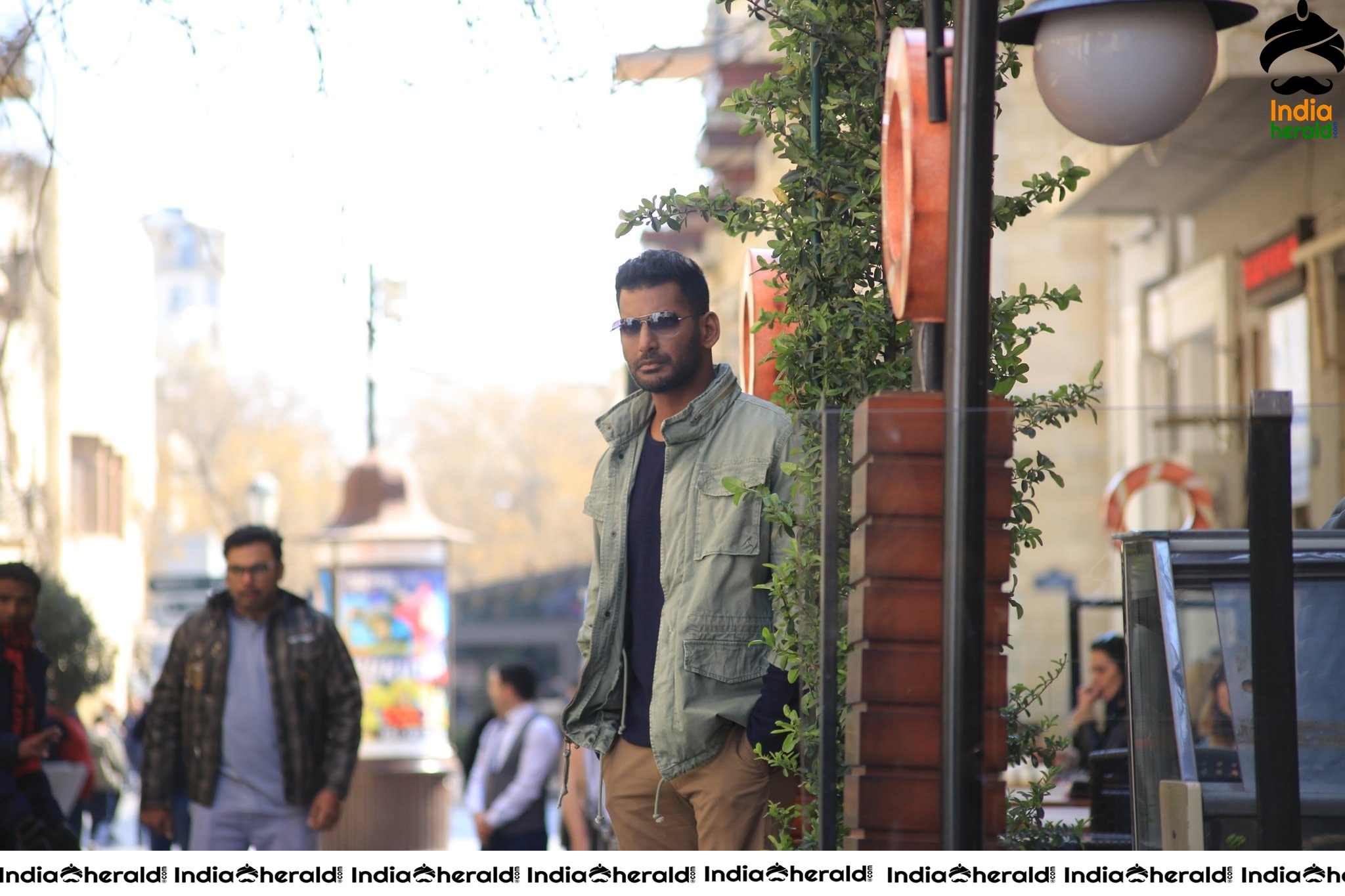 Actor Vishal stills from Action Movie