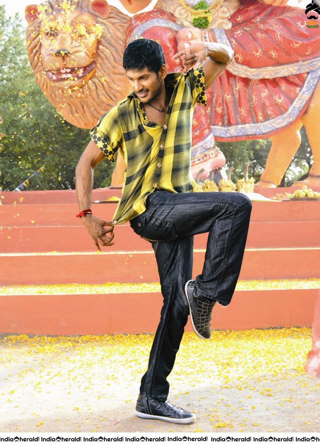 Actor Vishal Unseen Photos with Shreya Set 1