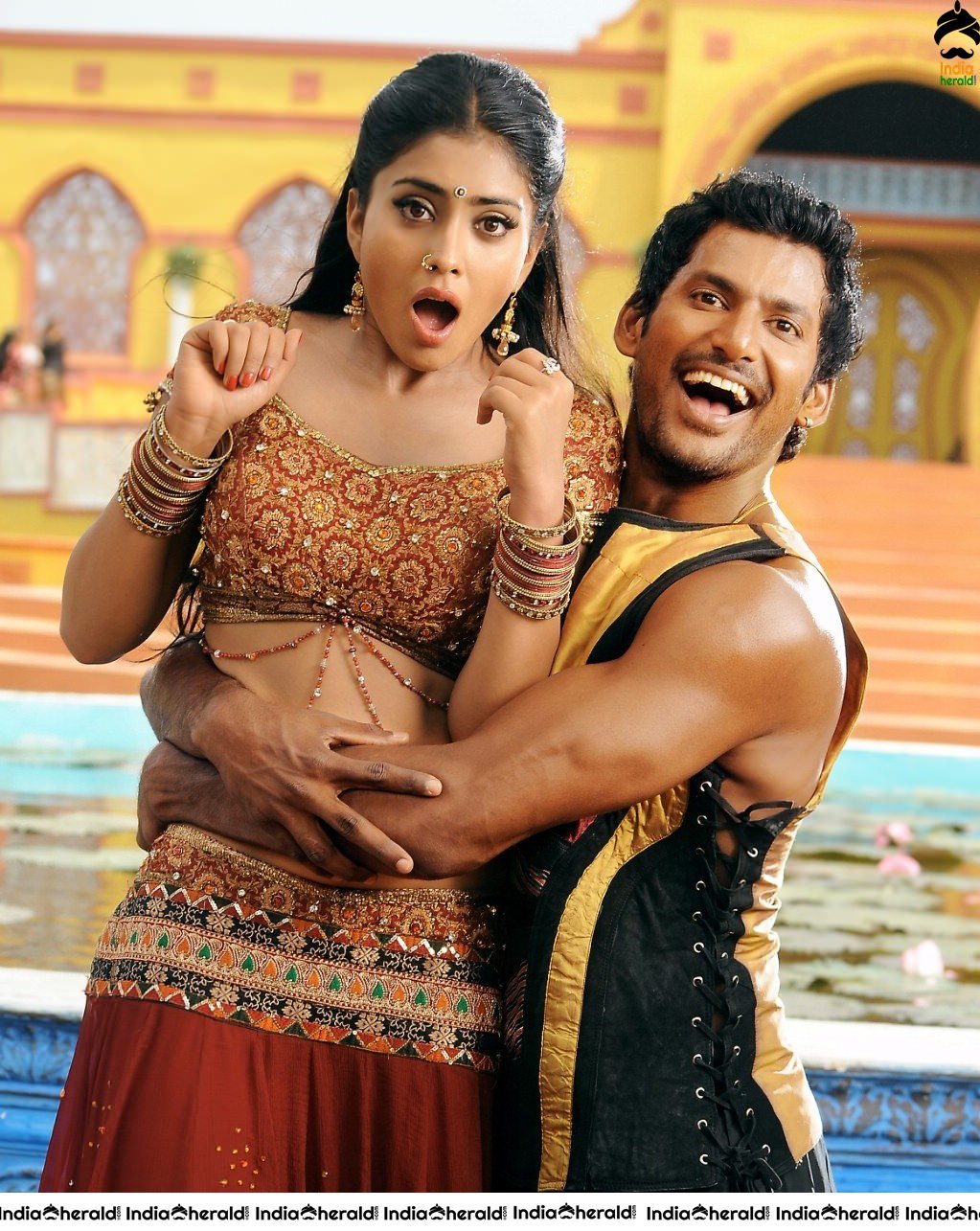 Actor Vishal Unseen Photos with Shreya Set 1