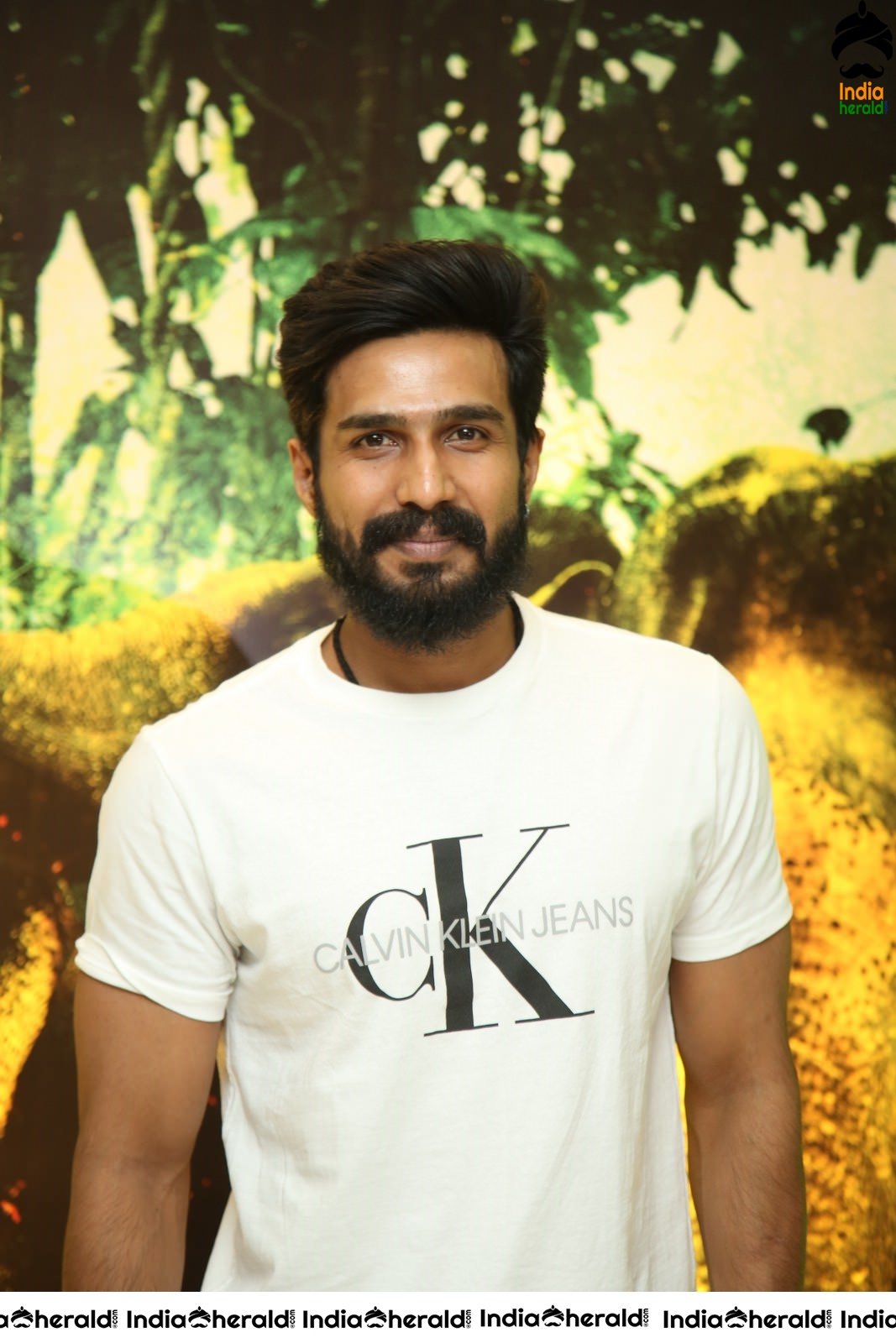 Actor Vishnu Vishal Latest Photos at Aranya Teaser Launch