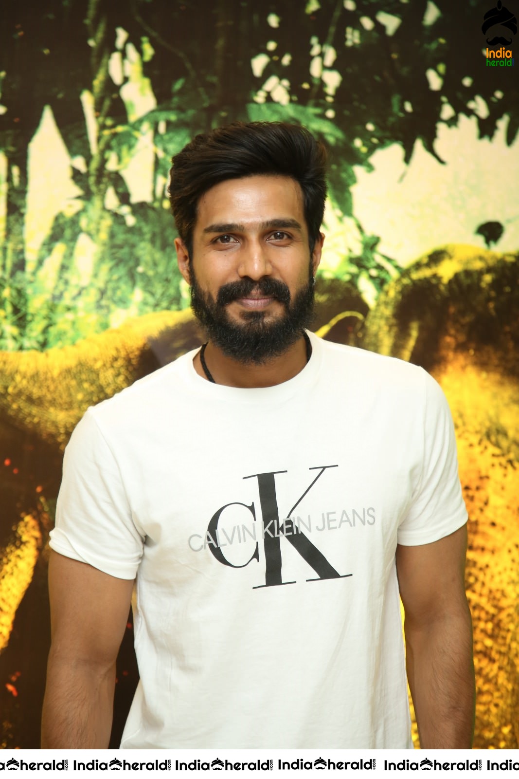 Actor Vishnu Vishal Latest Photos at Aranya Teaser Launch