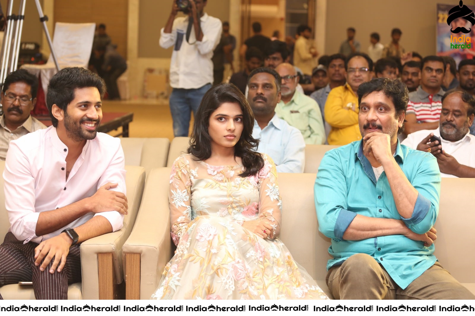 Actor Vishwanat Duddumpudi photos with Harshita Chowdary Set 2