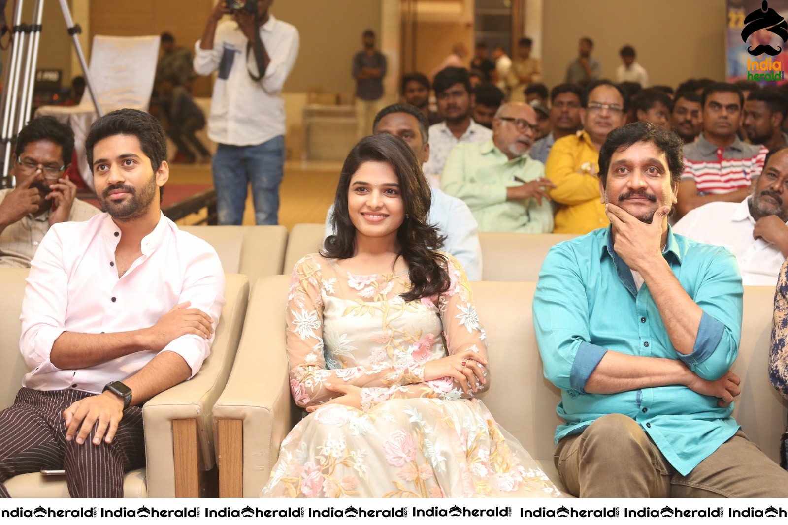 Actor Vishwanat Duddumpudi photos with Harshita Chowdary Set 2