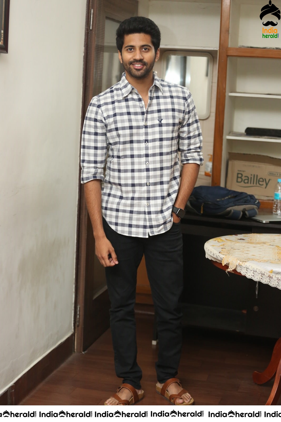 Actor Vishwanth Latest Stills during a Media Interaction