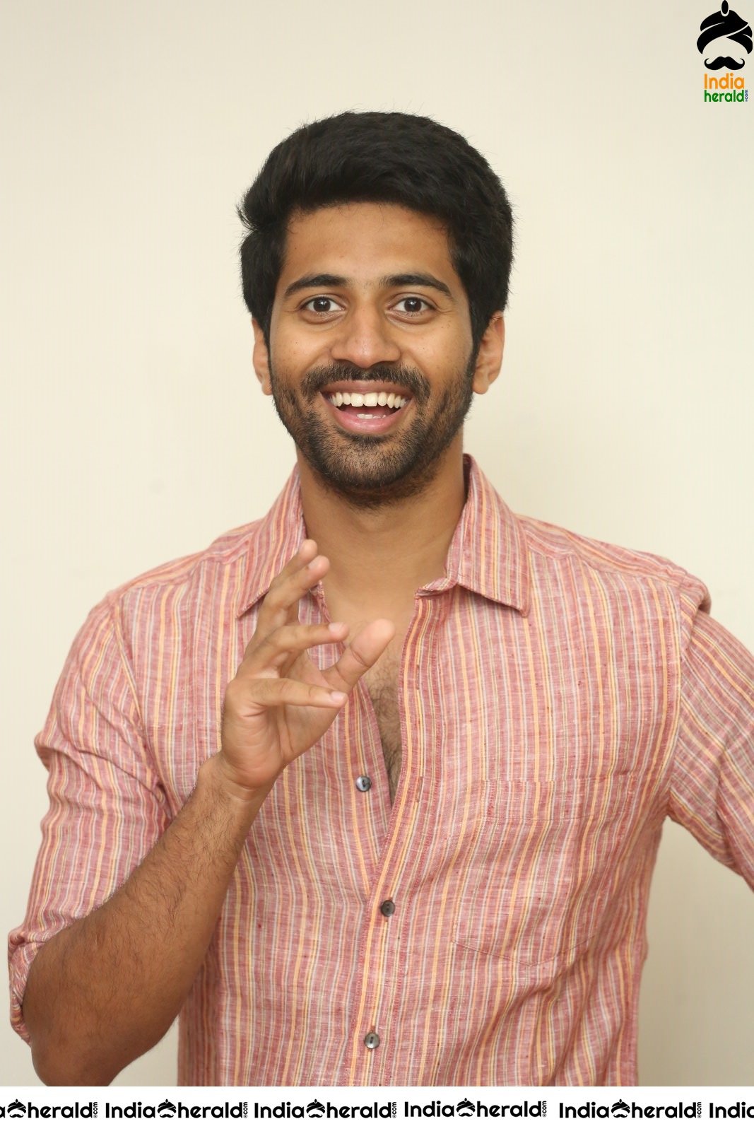 Actor Vishwanth Latest Stills during a Media Interaction