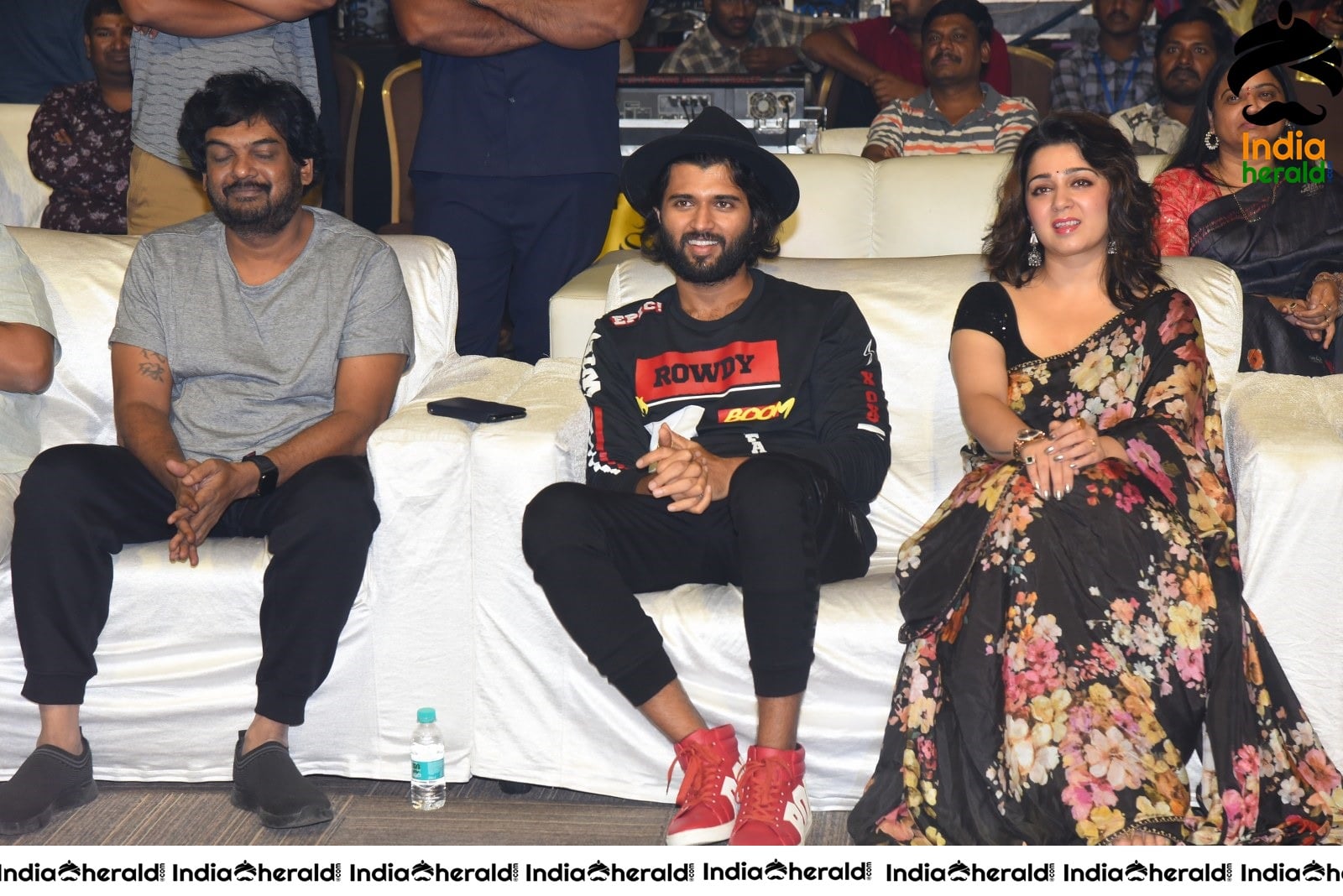 Actor Vjay Deverakonda and Charmee Spotted Together