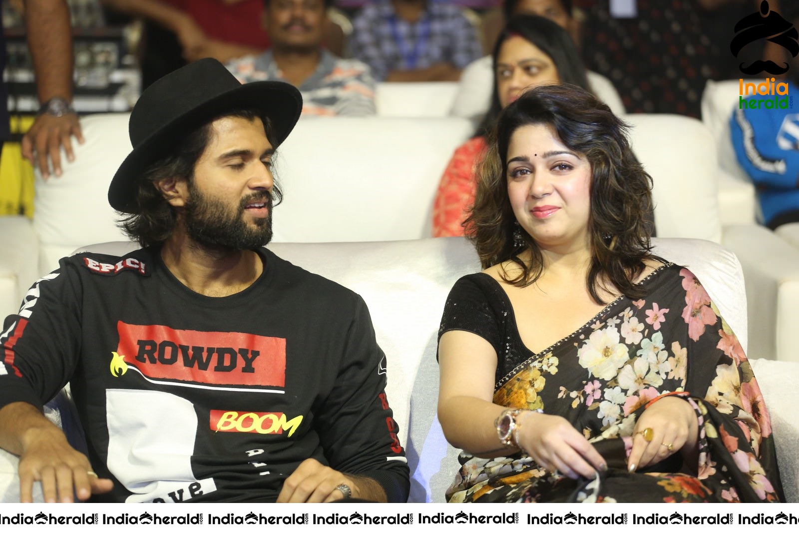 Actor Vjay Deverakonda and Charmee Spotted Together
