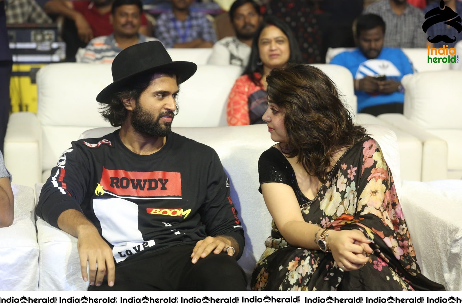 Actor Vjay Deverakonda and Charmee Spotted Together
