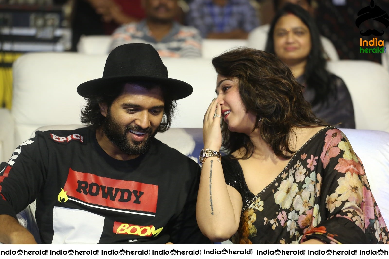 Actor Vjay Deverakonda and Charmee Spotted Together