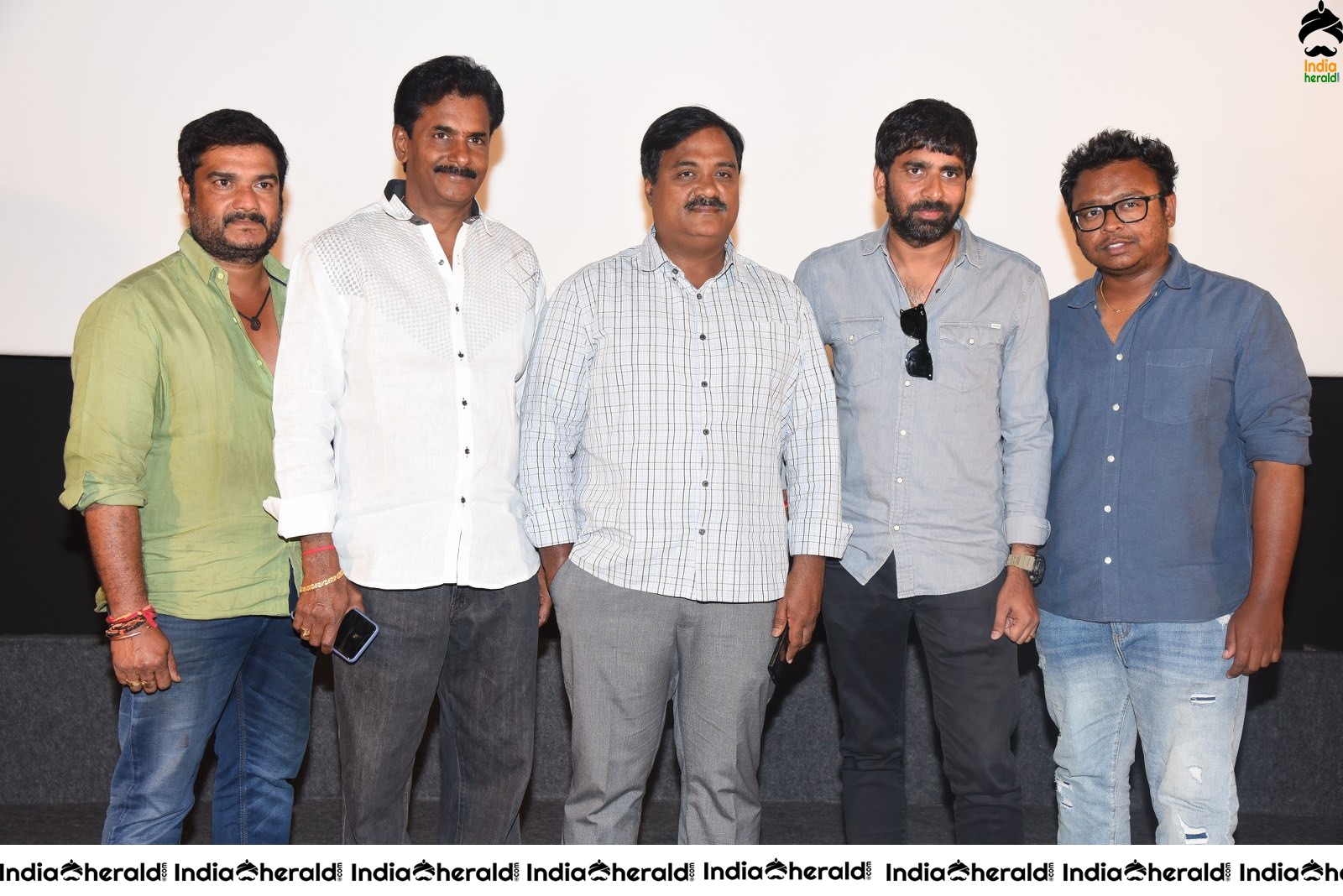 Actors and Crew of Krack Movie during Teaser launch