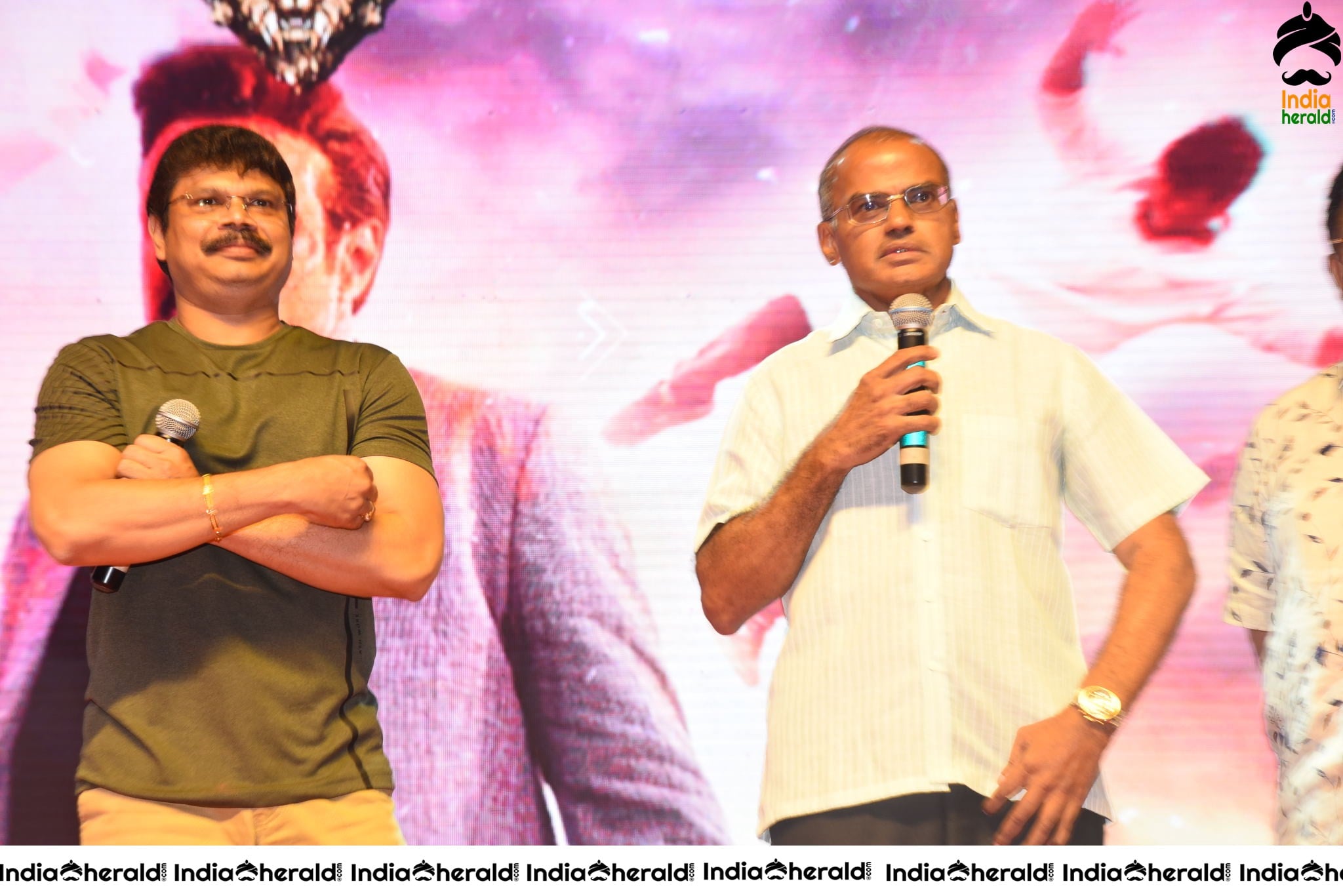 Actors and Producer of Ruler Movie Speech at Ruler Pre Release Event Set 2