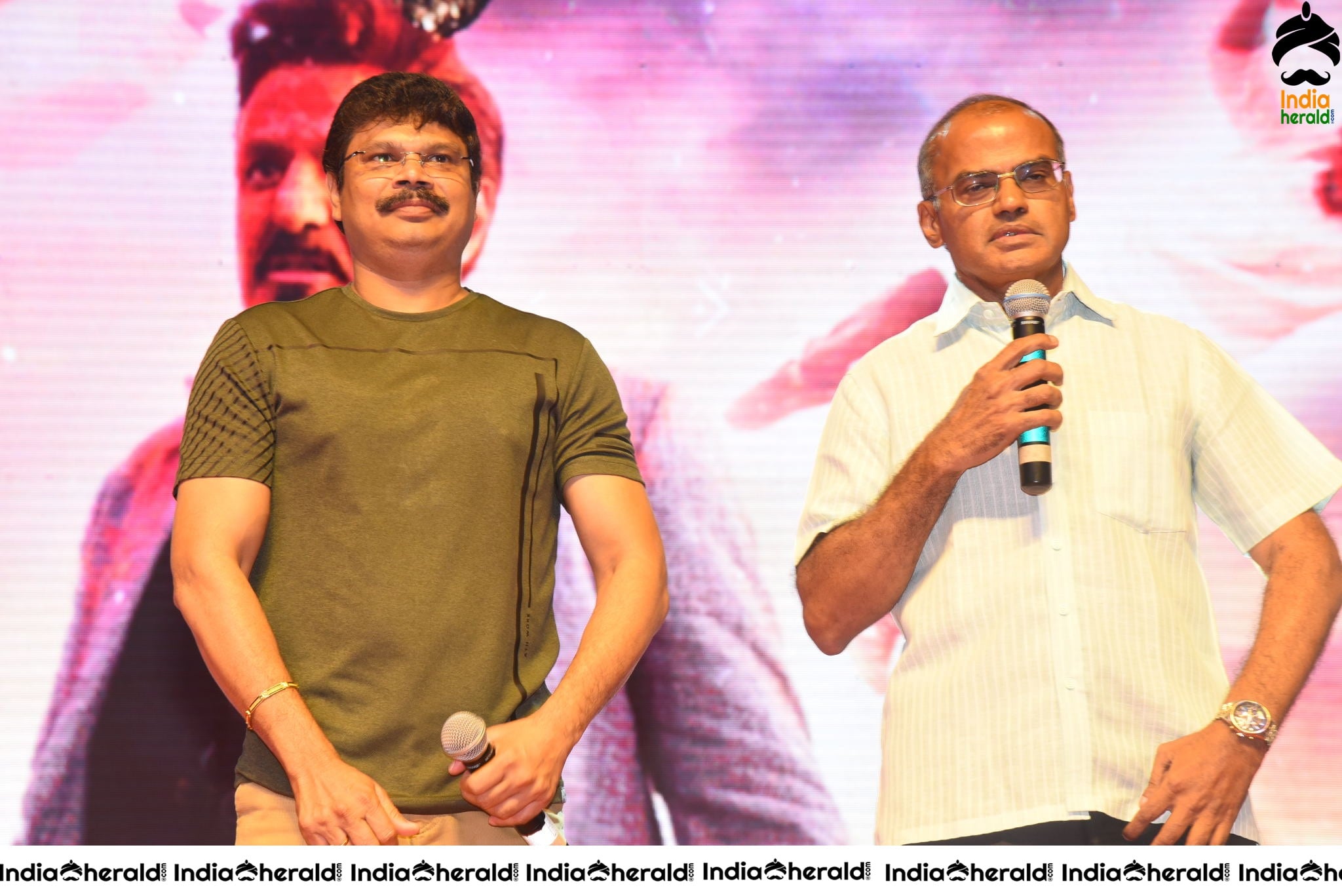 Actors and Producer of Ruler Movie Speech at Ruler Pre Release Event Set 2