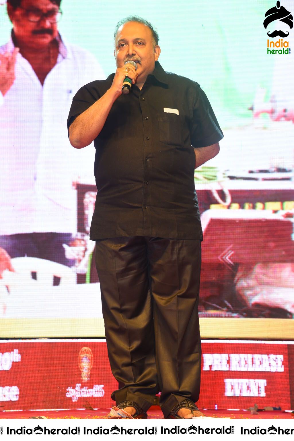 Actors and Producer of Ruler Movie Speech at Ruler Pre Release Event Set 2